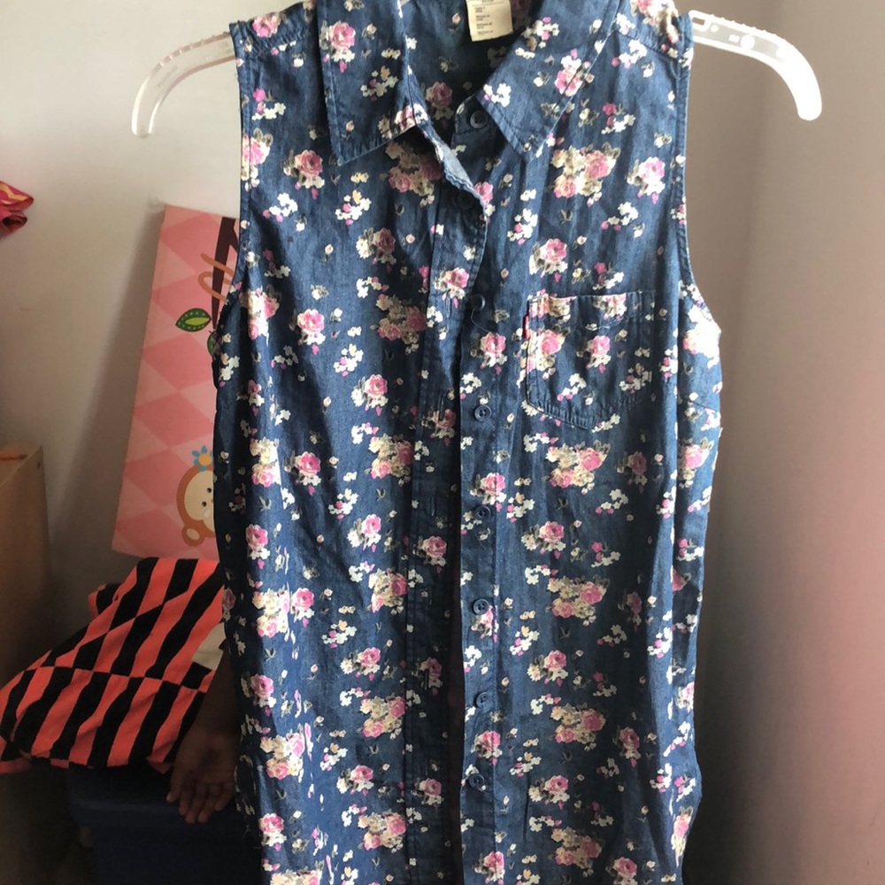 Denim  shirt